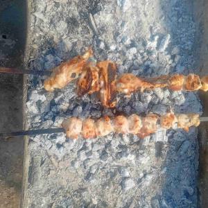 کباب تک نفره کره ای ...خوشمزه و عالی ...آدینه و کباب جوجه دیگه چی میخوای داریوش ...🤣🤣😂🍗🍖🧂🥩