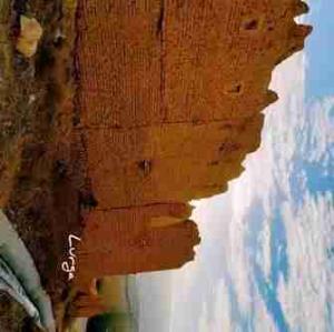 دیوار خونه های روستای چوبین ما 