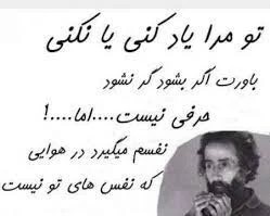 تو مرا یاد کنی یا نکنی.. 