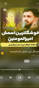 خوشگلترین اسمش امیرالمومنینِ🫀💯وقتی میفتم یا علی گفتن عصامه