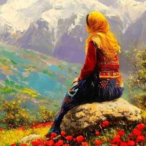 🍁🍁گاهی همون‌ جایی که باید ترس باشه
آرامش پیدا می‌شه...!
مثل این پرنده که 
روی دوش مترسک نشسته
انگار فهمیده هیچ خطری نیست.
زندگی هم همینه؛ 
وقتی دلت قرص باشه
حتی روی شونه‌های ترس هم می‌تونی 
آروم بگیری.🍁🍂🍁📿