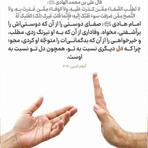 قال علی بن محمد الهادی(علیه السلام)