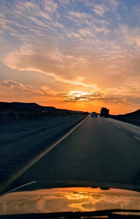 غروب زیبای الهی 