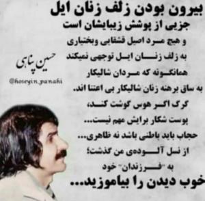 ✍️حسین پناهی چ زیبا گفت...