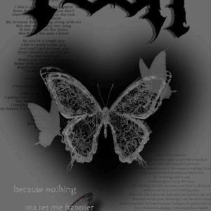I love you, my dear, but stay here until the end and don't leave me like a butterfly!! ⚫️ •° ○ ● □ ■ ♤♡♤ 🦋