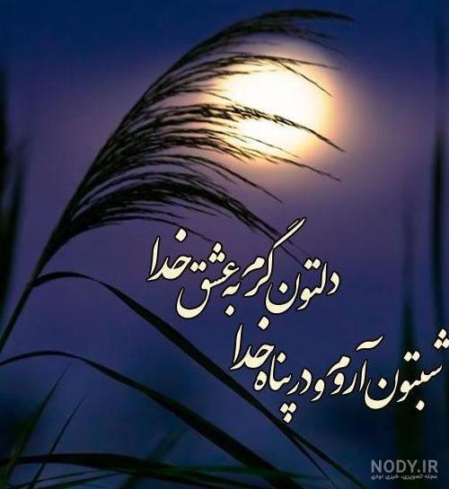 شبتون بخیر دوستان