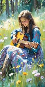 از صدای گذرِ آب چنان فهمیدم :