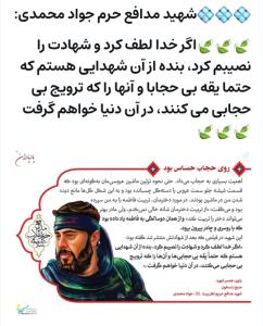 🔴هشدار شهید به بی‌حجاب‌ها و ترویج‌دهندگان بی‌حجابی 