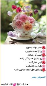سلام دوستان گلم عصرتون دلنشین و پراز بهترین ها 🤲🌹🌺❤️