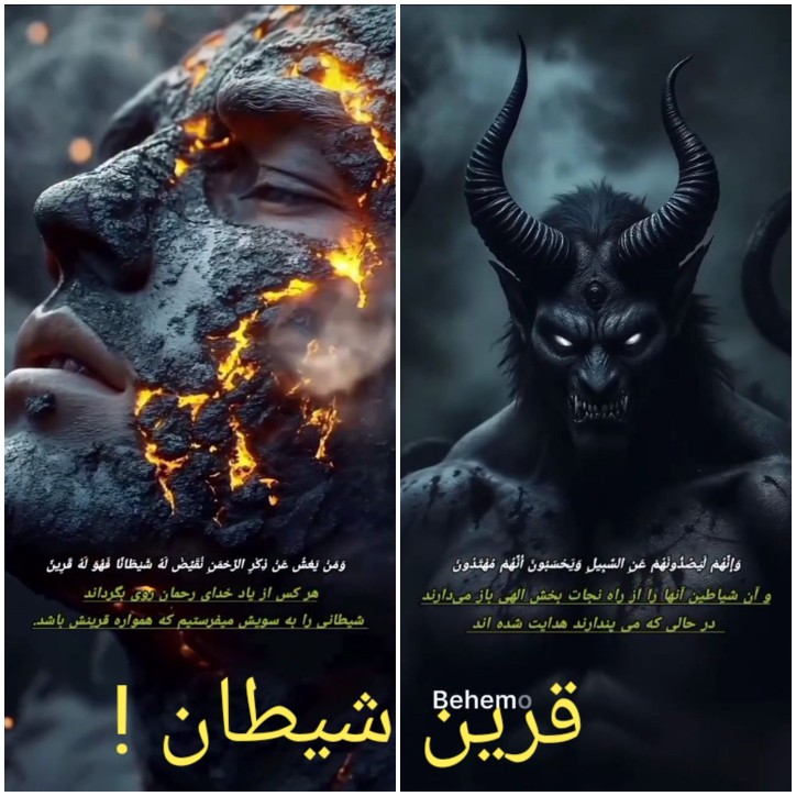 قرین شیطان !