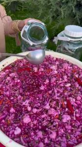 اومدم تُرشی بخرم از فریبا گُلی😋😋😋