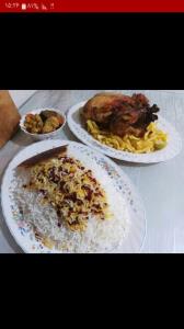 اینم از ناهار لاکچری امروزمون .لا یک تورو خدا😭😭