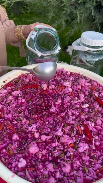 اومدم تُرشی بخرم از فریبا گُلی😋😋😋