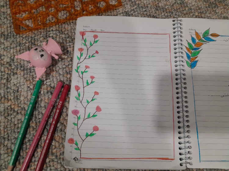 کادر بندی دفتر دخملی 😌