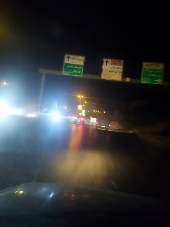 شب گردی همراه با یه آهنگ زیبا 