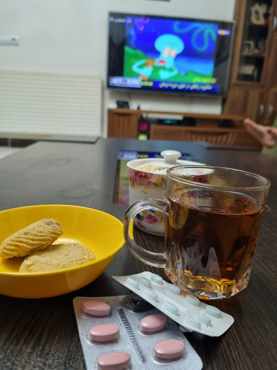 چایی برا بهبود سرماخوردگی😂