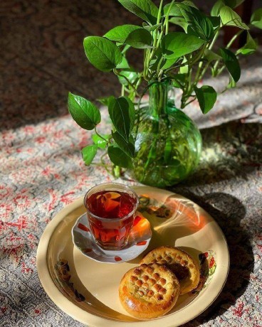 عصر شیرین و چای عصرانه با تو ...☺️🤞☺️