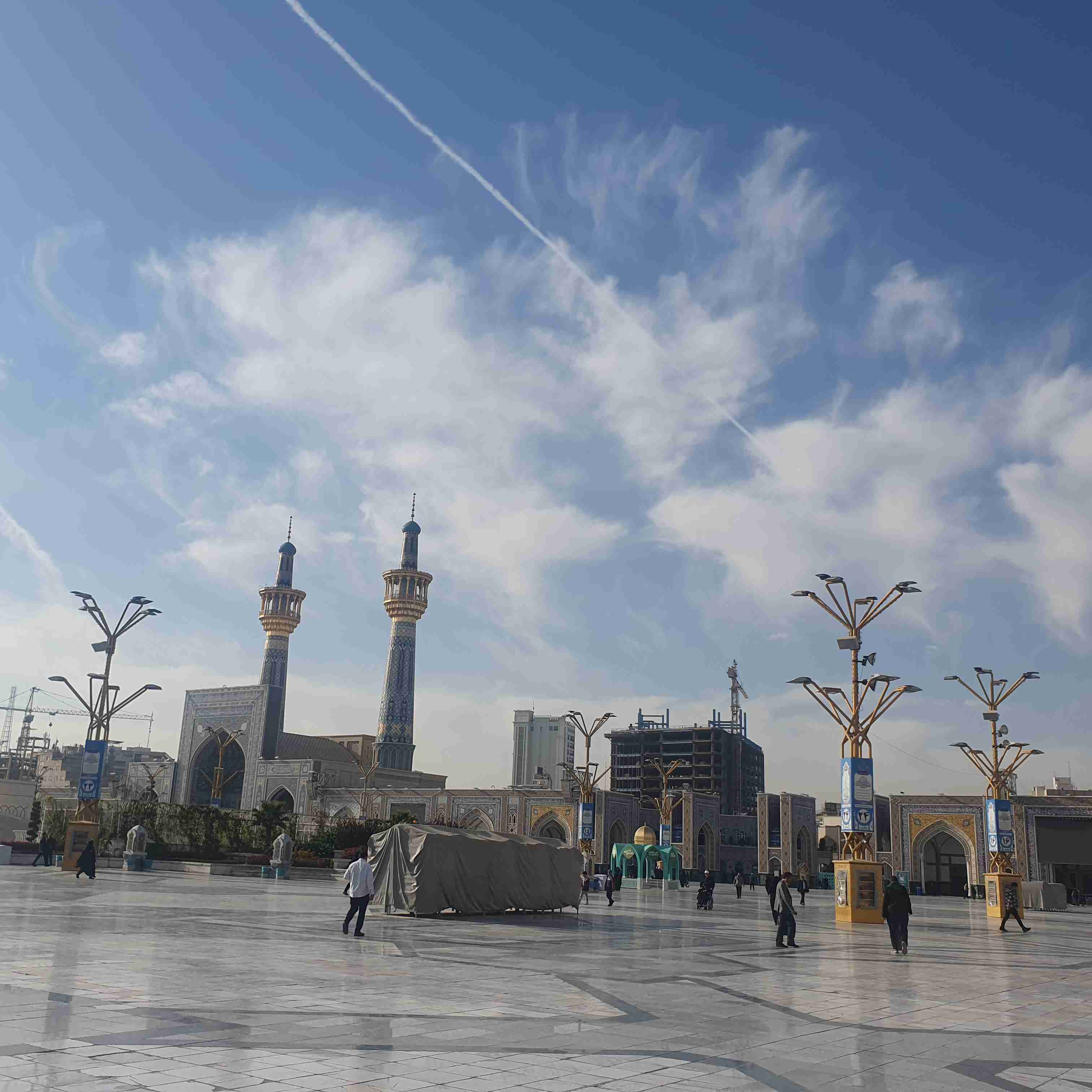 صحن پیامبر اعظم🌻حرم امام رضا ع