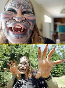 زشت ترین زن جهان