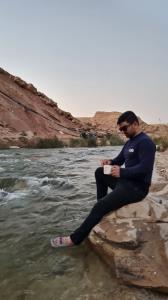 آرامش فقط صدای رودخانه