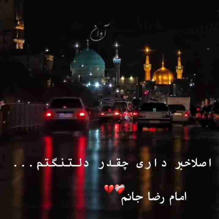 اصلا خبر داری چقدر دلتنگتم                                       السلام علیک یا علی ابن موسی الرضا ع    