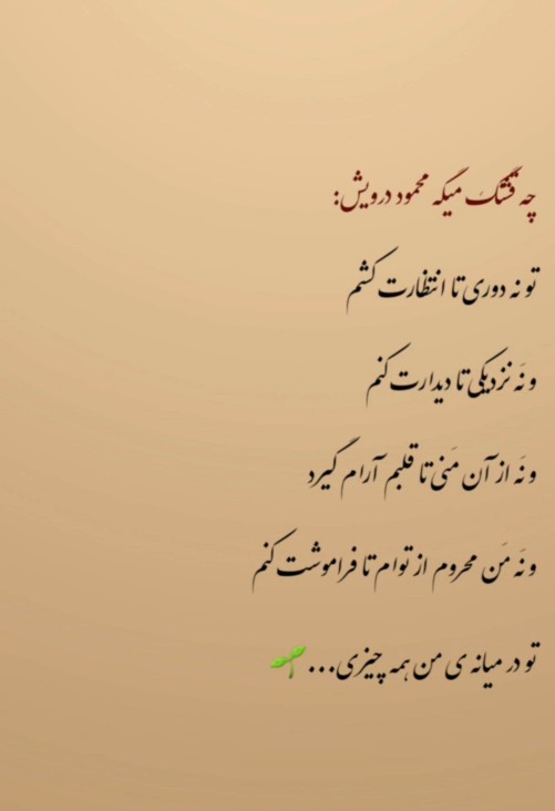 نه دوری,,نه نزدیک