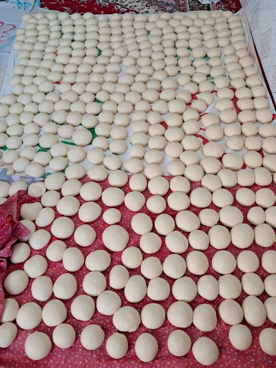 خمیرهای آماده شده 🌷💕🌷