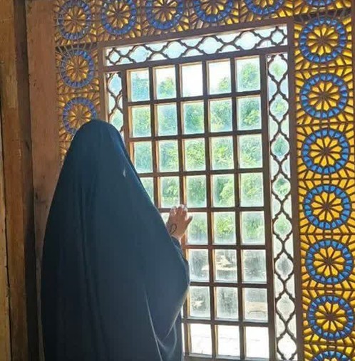 چادر زینت دختران ایرانی 🌼