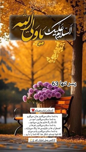 السلام علیک یا ولی الله 