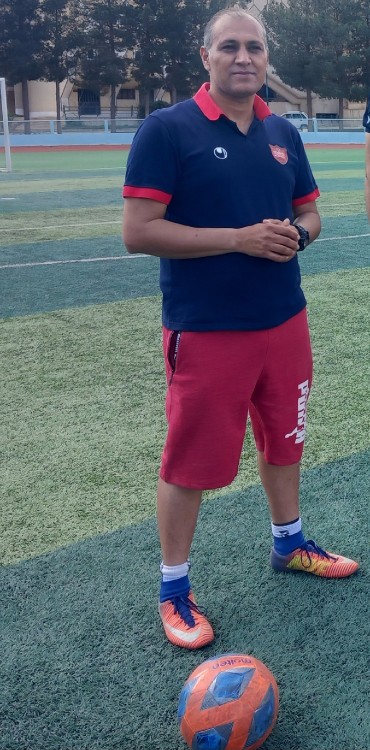 خودم بعد از تمرین 