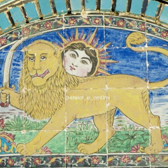  پرچم ایران در رمان صفویان