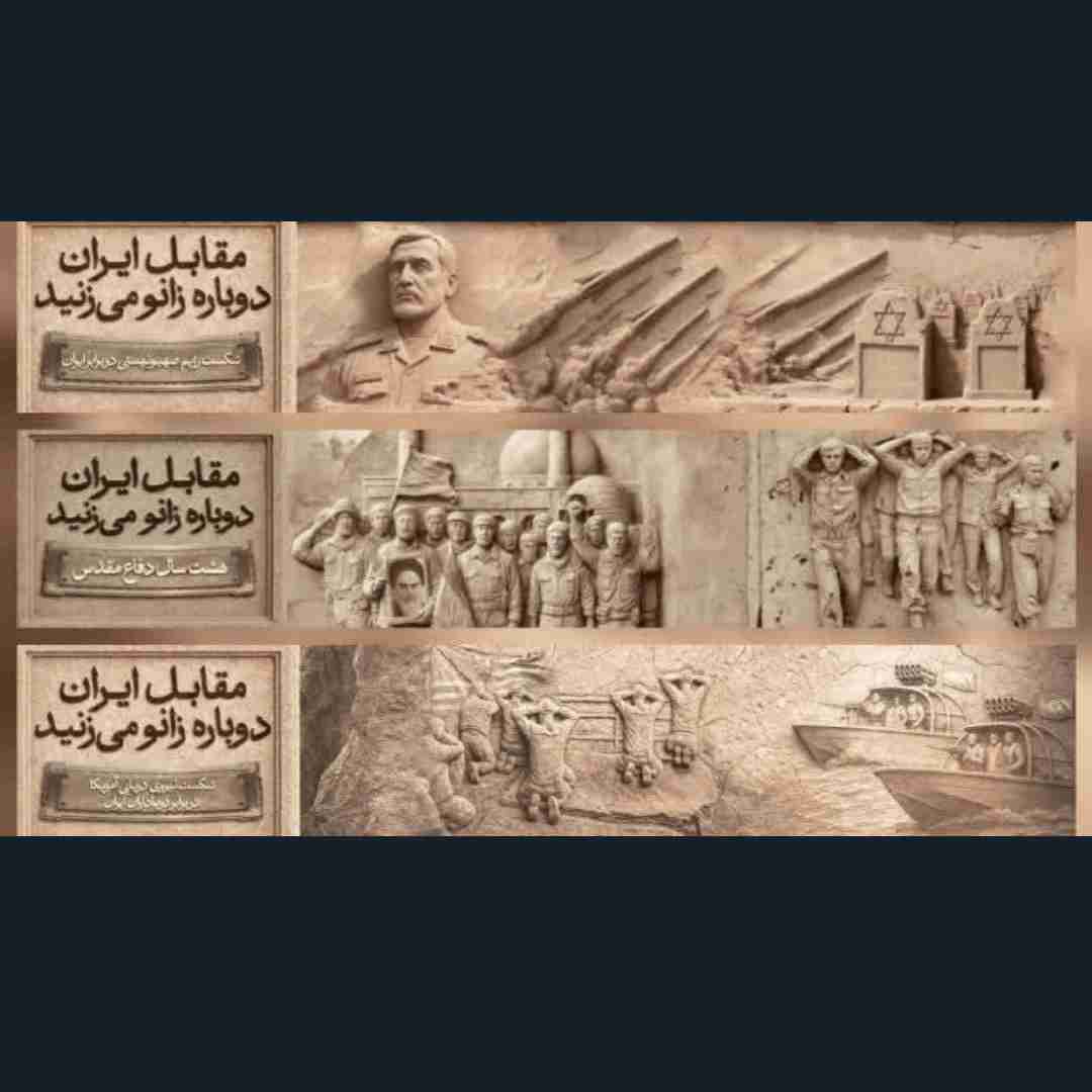 زانو زدن دشمنان در مقابل ملت ایران