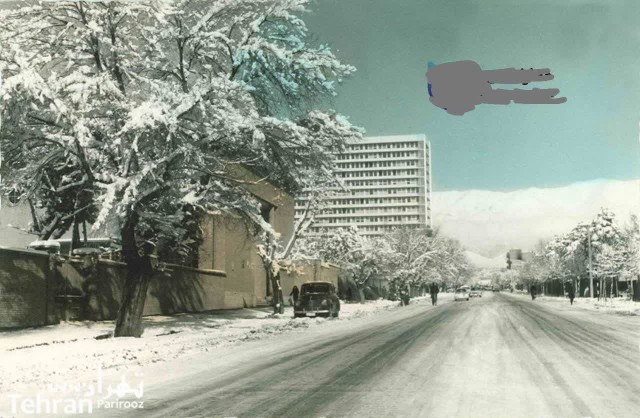 😊زمستان خیابان شیراز (حافظ) - اواخر دهه ۳۰

