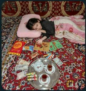 اونوقتا آرامش بود چون مبل نبود