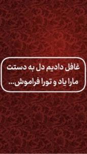 عاقل بودیم چون ارسطو

شیدا گشتیم ای ردا پوش!