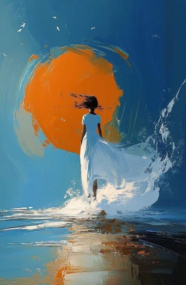 گاه ما چون نهنگ خسته ای جا می زنیم...