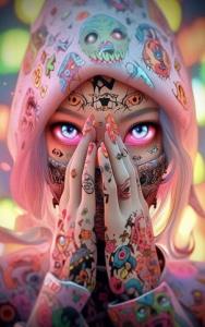 دخترکارتونی