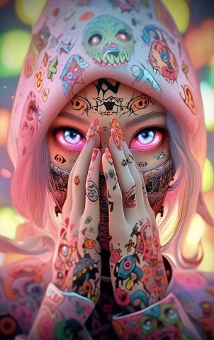 دخترکارتونی