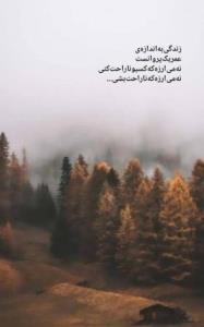 واقعا نمی ارزه کسی را ناراحت کنیم تا ببینیم بعدش چی میشه خیل