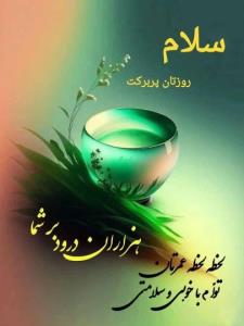 سلام وسلامتی دوستانم⚘🦋⚘🦋