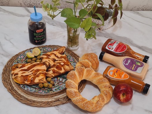 اسنک مرغ و قارچ....🤍