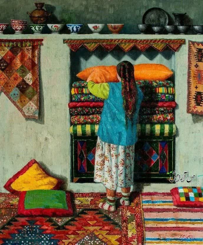 زنها اگر شادباشند خانه میتپد👇👇