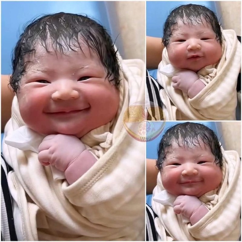 خوش اخلاق ترین نوزاد متولد شده از زمان عصر یخبندان تا اکنون
