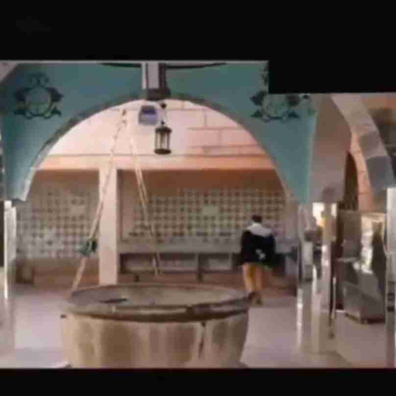 اینجا سرمبارک امام حسین را بریدن 