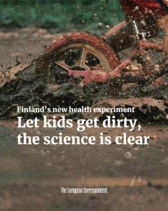 بگذارید بچه‌ها خاک بازی کنند برای سلامتی آنها بهتر است!
