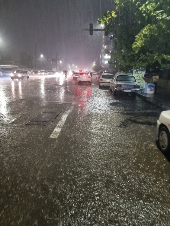 باران میبارد امشب دلم غم دارد امشب