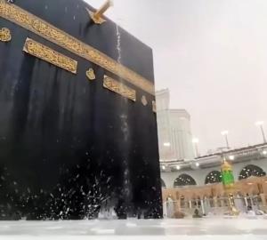 ازباران در مکه  تا باران درغزه