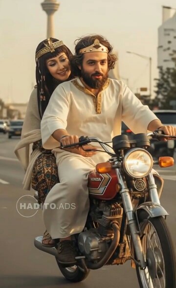 بوقت دور دور زلیخا و یوسف😃