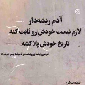 آدم    ریشه    دار   