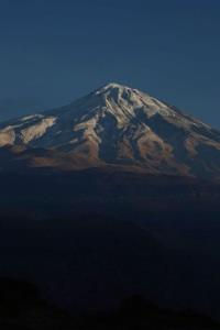 سفید پوش شدن دماوند اولین برف پائیزی